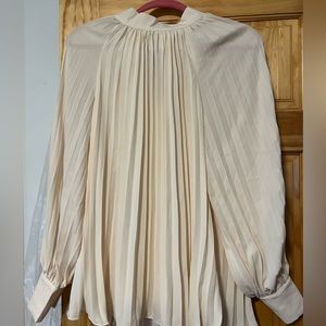 NWOT H&M Pleated Long Sleeve